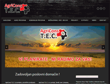 Tablet Screenshot of agriconstec.com